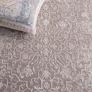 SAFAVIEH Area Rug 9x12 - Reflection Collection - Large - Beige & Cream, Non-Shedding & Easy Cleaning, Ideal for Living Room, Bedroom, Dining Space (RFT670A) - Image 5