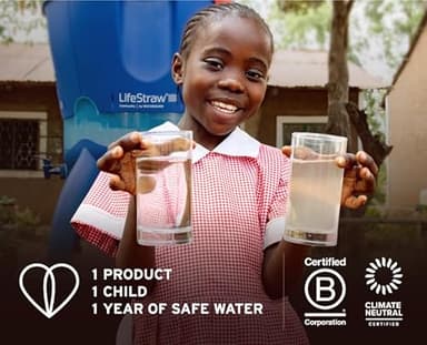 LifeStraw Home – Activated Carbon + Ion Exchange Replacement Filter for Protection Against tap Water contaminants Including microplastics, PFAS and 30+ contaminants, 1-Pack - Image 5