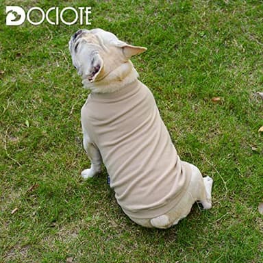 Soft Fleece Dog & Cat Sweatshirt - Warm Pullover for Small to Medium Pets - Stretchy Hoodie, Easy On & Comfortable Winter Clothes - Image 8