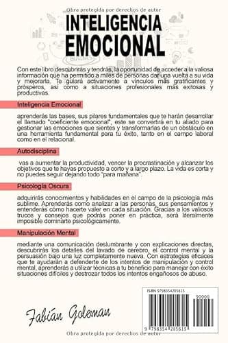 Inteligencia Emocional: 4 Libros en 1: La Guía Completa Para Aprender Autodisciplina, Inteligencia Emocional, Psicología Oscura y Manipulación. Domina ... Las Creencias Negativas. (Spanish Edition) - Image 2