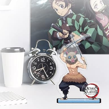 ABYSTYLE Demon Slayer Kimetsu no Yaiba Inosuke Hashibira Acryl® Stand Model Figure Anime Manga Desktop Accessories Merch Gift - Image 2