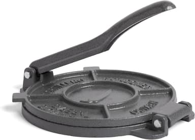 Alpha Living Tortilla Press – 8 Inch Cast Iron Quesadilla Maker – Heavy Duty Empanada Maker Press – Cast Iron Tortilla Maker for Kitchen, Home Use - Image 2
