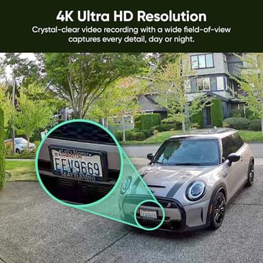 WYZE Cam Pan v4, 4K Smart Security Camera, AI Indoor/Outdoor Cameras for Home Security, Baby & Pet, Color Night Vision, 360° Pan/Tilt/8 x Digital Zoom, 2.4G & 5G, Works with Alexa & Google Assistant - Image 3