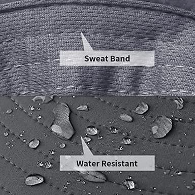 Sun Hats for Men Women Fishing Hat UPF 50+ Breathable Wide Brim Summer UV Protection Hat - Image 3