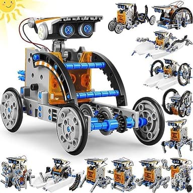 Bottleboom STEM 13-in-1 Education Solar Power Robots Toys for Boys Age 8-12, Educational Toy Science Kits for Kids Experiment Robotics Set Birthday Gifts for 8 9 10 11 12 Years Old - Image 3