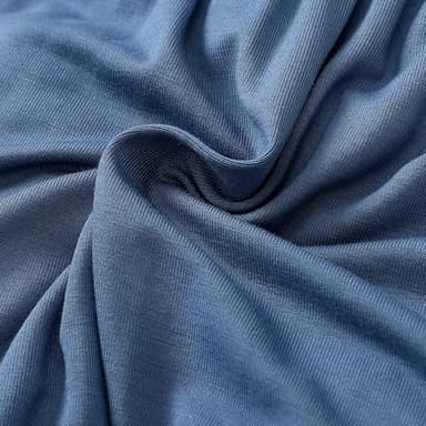 Mikrdoo Baby Girls Clothes Cute Solid Color Toddler Clothing Infant Summer Blue 2 3T - Image 5