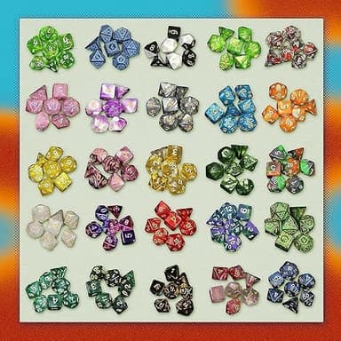1985 Games Mystery Dice, DND Dice Set of 7 Polyhedral Dice, Wide Range of Patterns, Gaming Dice, Suitable for Role Playing, Table Games (Mystery Pack of 1) - Image 4