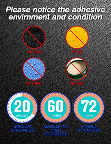 odbowuge Magnetic Phone Holder for Car[2 Pack],Phone Holders for Your car [Upgrade Magnet] -360 Rotation,Car Magnet Phone Mount Compatible with All Cell Phone - Image 4