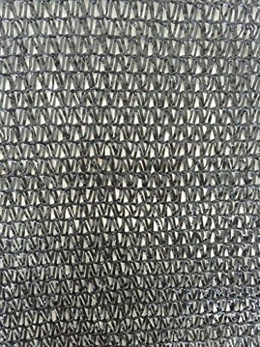 e.share Shade Cloth, 40%-50% Sunblock UV Protection, 10 FT X 20 FT can Custom Size Sun Mesh Net for Garden Plant Cover, Flowers and Greenhouse, Black - Image 2