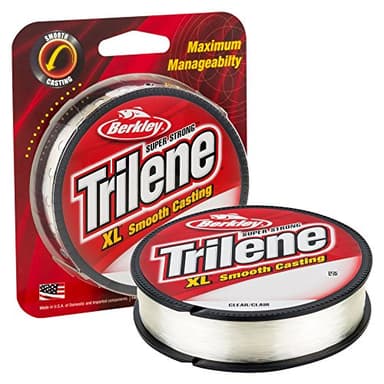 Berkley Trilene® XL®, Clear, 10lb | 4.5kg, 300yd | 274m Monofilament Fishing Line, Suitable for Freshwater Environments