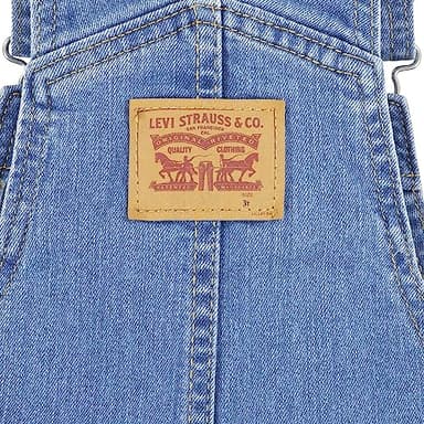 Levi's Baby Boys' Denim Overall, Basil Sky, 4T - Image 4