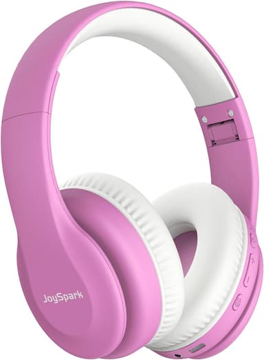 Kids Bluetooth Headphones, Lightweight Wireless Headphones for Kids, 85/94dB Volume Limited, 60 Hours Playtime, Bluetooth 5.3, Over-Ear Toddler Headsets with Built-in Mic-Pink - Image 2