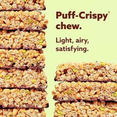Mezcla Puff Crispy Protein Bars, Gluten Free & Vegan Protein Bars, 10g Protein, Alt for Crispy Rice Treat, Granola Bars & Breakfast Bars, Healthy Snacks for Adults, Variety Pack, 8 Count - Image 6