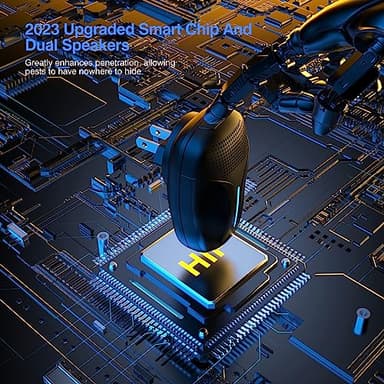 2025 Upgraded Ultrasonic Repeller & Insect Indoor Repeller,Ultrasonic and Repellent for Roach,Rodent,Mouse,Bugs,Mosquito,Mice,Spider,Ant,3 Mode Switching,6 Packs - Image 7