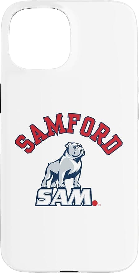 Samford Bulldogs | Official NCAA Merch | NCAFSAM04 Case for iPhone 15 - Image 1