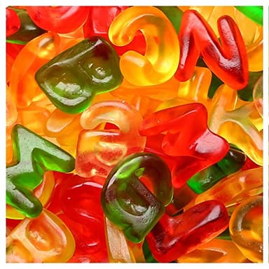 HARIBO Gummi Candy, Alphabet Letters, 5 oz. Bag (Pack of 12) - Image 10