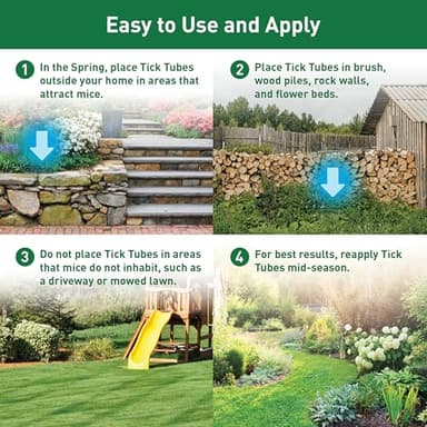 Thermacell Tick Control Tubes for Yards; Protects; No Spray, No Granules, No Mess; Biodegradable; Environmentally Friendly Alternative to Spray & Repellent - Image 3