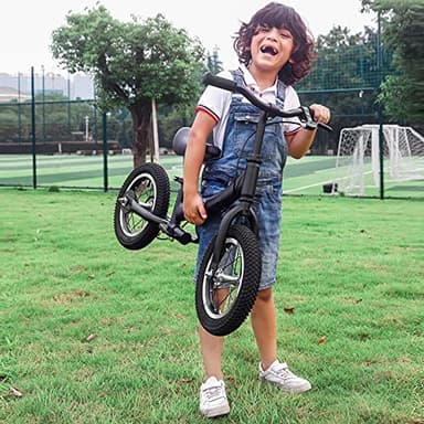 Balance Bike 3 in 1,The Dual Use of a Kids Balance Bike and Toddler Bike, for 2 3 4 5 6 7 Years Old -12 14 16 Inches with Training Theory, Brake, Pedal - Image 5