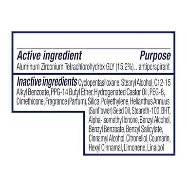 Dove Invisible Solid Antiperspirant Deodorant Stick for Women, Powder, For All Day Underarm Sweat & Odor Protection 2.6 oz, 6 Count - Image 7