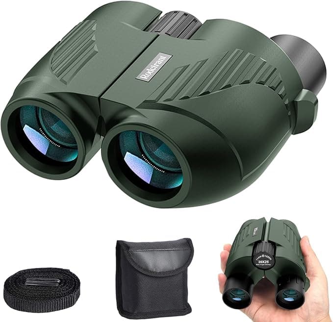 20x25 High Powered Binoculars for Adults and Kids,Compact HD Waterproof Durable and Clear BAK4 Prism FMC Lens,Suitable for Bird Watching,Sightseeing and Outdoor Sports - Image 1