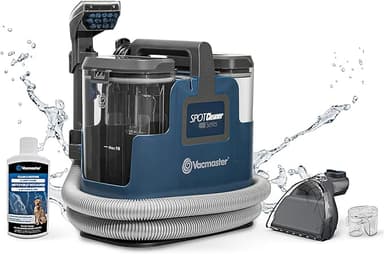 Vacmaster SCB301 400 Series Portable Carpet & Upholstery Spot Cleaner Machine, 15Kpa Power Suction with Versatile Tools for Pets, Area Rugs and Couches - Image 1