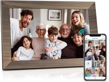 Canupdog 10.1 WiFi Digital Picture Frame, IPS Touch Screen Smart Cloud Digital Photo Frame with 16GB Storage, Wall Mountable, Auto-Rotate, Share Photos From Anywhere Via App, Email - Image 2