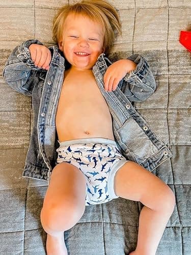 BIG ELEPHANT Toddler Potty Training Underwear - Baby Boys Cotton Toilet Training Pants 10 Pack, 5T - Image 3