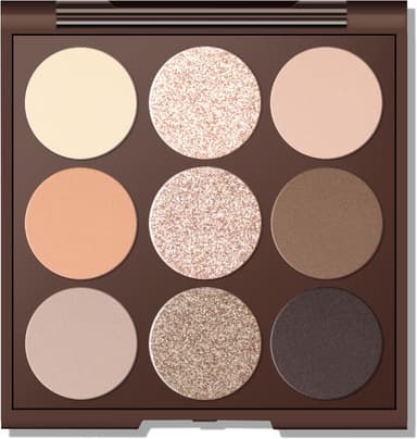 Neutral Eyeshadow palette, Nude eye shadow palette, High-Pigment eyeshadow makeup palette with Mirror, Long-lasting Wear, Vegan, Cruelty-free - 0.5oz - Image 2
