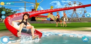 Water Slide Real Aqua Water Park Racing Games - Aqua Fun Racing Adventure Games 3D 2025 - Image 5