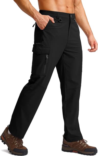 G Gradual Men's Hiking Cargo Pants Water Resistant Quick Dry Lightweight Outdoor Tactical Pants for Men with Multi Pocket - Image 2