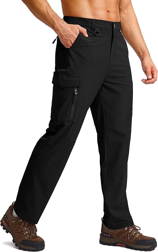 G Gradual Men's Hiking Cargo Pants Water Resistant Quick Dry Lightweight Outdoor Tactical Pants for Men with Multi Pocket - Image 1