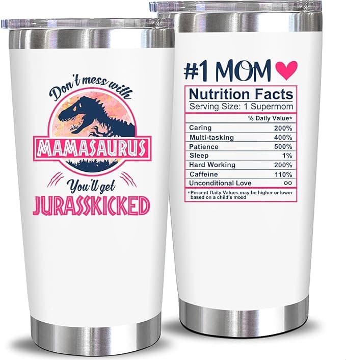 NewEleven Gifts For Mom - Birthday Gifts For Mom From Daughter, Son, Kids, Husband - Wife Gift - Unique Present Ideas For Mother, Mother In Law, New Mama, Wife - 20 Oz Tumbler - Image 1