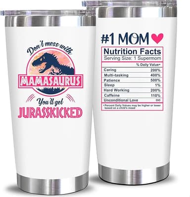 NewEleven Gifts For Mom - Birthday Gifts For Mom From Daughter, Son, Kids, Husband - Wife Gift - Unique Present Ideas For Mother, Mother In Law, New Mama, Wife - 20 Oz Tumbler - Image 1