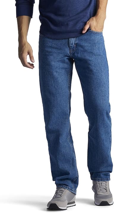 Lee Men's Regular Fit Straight Leg Jean - Image 2