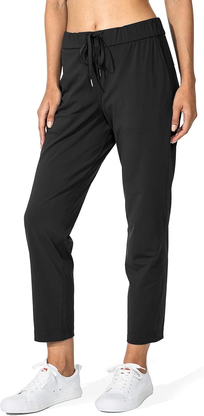 G Gradual Women's Pants with Deep Pockets 7/8 Stretch Ankle Sweatpants for Golf, Athletic, Lounge, Travel, Work - Image 1