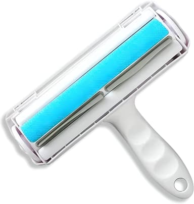 Portable Pet Hair Remover | Reusable Lint Roller for Cat and Dog | Hair Remover for Furniture, Couch, Carpet, Clothing, Seat and Bedding (Blue - Image 2