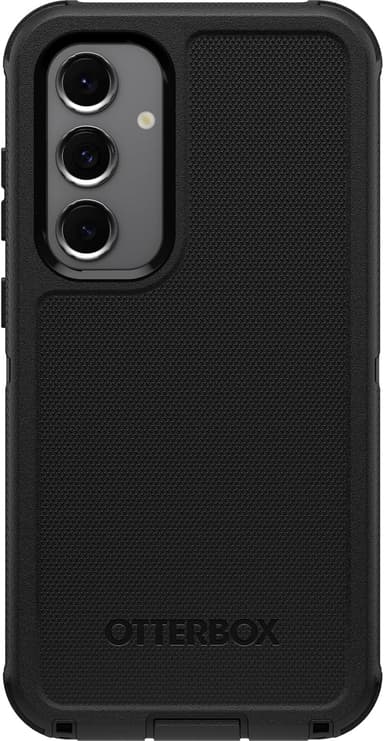 OtterBox Samsung Galaxy S24 FE Defender Series Case - Black, Rugged & Durable, with Port Protection - Image 2
