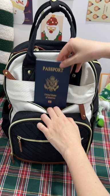 LOVEVOOK Laptop Backpack for Women with Giant Tumbler Holder Pocket,15.6 inch School College Book Bag Nurse Teacher Backpack,Waterproof Work Travel Backpack Purse Laptop Computer Bag,Beige-Black-Brown - Image 8