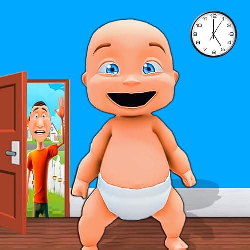 Virtual Naughty Baby Fun Hide And Seek Daddy Simulator Game