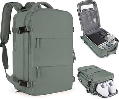 Travel Backpack For Women Men Airline Approved Carry On Backpack Flight Approved Waterproof Sports Luggage Backpack Casual Daypack Small Hiking Backpacks - Image 1