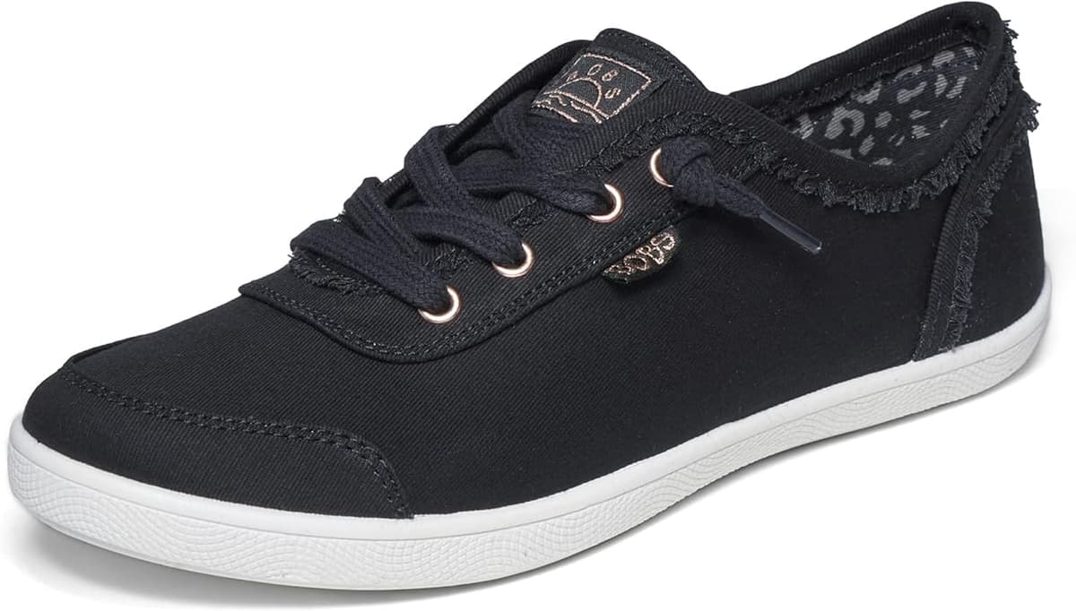 Skechers Women's Bobs B Cute Sneaker – Memory Foam, Flexible Outsole, Lightweight Vegan Shoes - Image 1