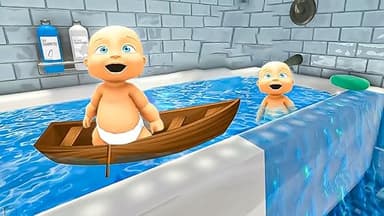 Real Naughty Baby Pranks & Daddy Fun Hide Daycare Simulator 3D - Image 5