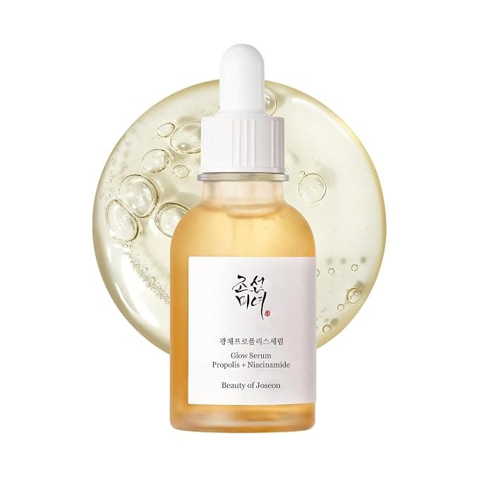 Beauty of Joseon Glow Serum Propolis and Niacinamide Hydrating Facial Soothing Moisturizer for Irritated Uneven Skin Tone, Korean Skin Care (1 Fl.Oz) - Image 1