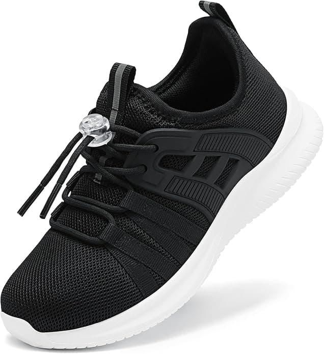 Boys Girls Sneakers Lightweight Kids Tennis Shoes Breathable Running Shoes Comfortable Toddler/Little Kid/Big Kid - Image 1