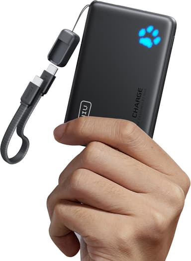 INIU Portable Charger, Ultra Slim 10000mAh 45W PD Power Bank, USB C in&Out Fast Charging Battery Pack, Travel Essential Phone Powerbank Compatible with iPhone 17 16 15 Samsung S22 S21 Google iPad etc - Image 2