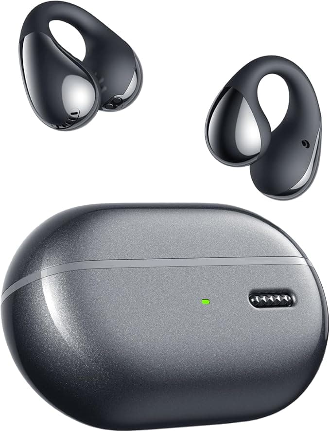 SoundPEATS PearlClip Pro Ear Ultra Open Ear Earbuds Wireless Headphones Bluetooth 5.4 Earphones Clip On Ear Buds with Mic, IPX5 Waterproof, 24 Hrs Play for Running Cycling Fitness - Image 1