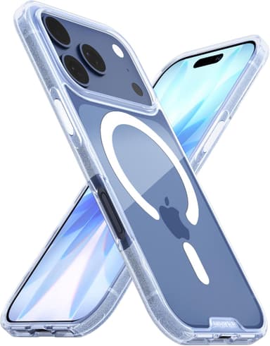 Smartish® iPhone 17 Pro MagSafe Clear Case - Gripmunk Magnetic Slim Case [Lightweight + Protective] Anti-Yellowing Thin Grip Clear Cover for Apple iPhone 17 Pro - Clearly Clear - Image 2