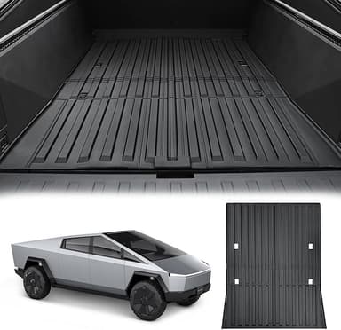 Truck Bed Mat Fit for Tesla Cybertruck 2023 2024,All Weather Bed Mat Heavy Duty Pickup Cargo Bed Liner for Cybertruck Accessories - Image 1