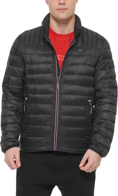 Tommy Hilfiger Men's Ultra Loft Lightweight Packable Puffer Jacket (Standard and Big & Tall - Image 1