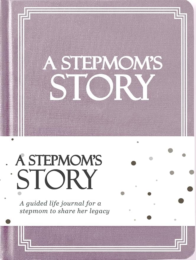 Stepmom's Life Story Journal (Hardcover): A Meaningful Keepsake for Stepmom to Share Her Journey & Memories, Book Includes 250+ Prompt Questions, Sentimental Gift for Mother's Day, Birthday, Christmas - Image 1
